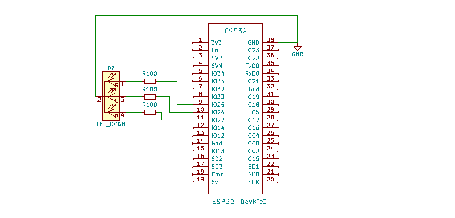Структурная схема esp32